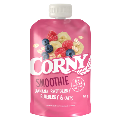 Corny - Saqueta Banana, Framboesa, Mirtilo e Aveia 120G