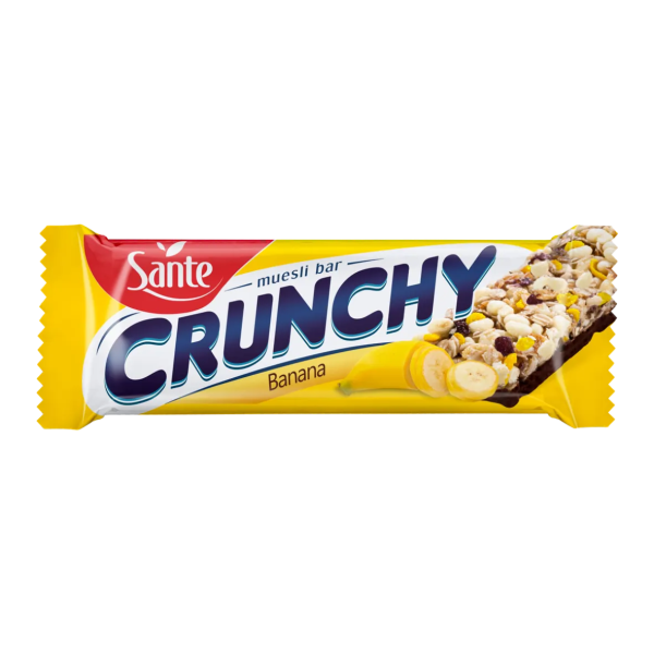 Sante - Barra Crunchy de Banana Chocolate 40 Gr