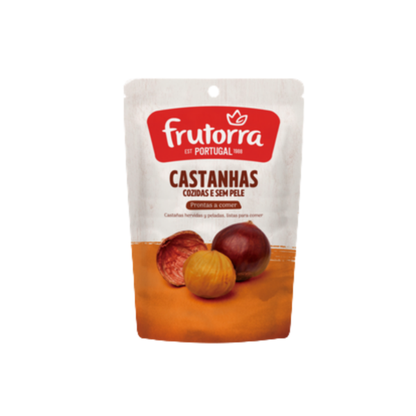 Frutorra - Castanha sem Pele Cozida 100 Gr