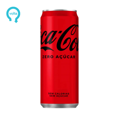 Coca Cola - Zero Lata Sleek 330 Ml