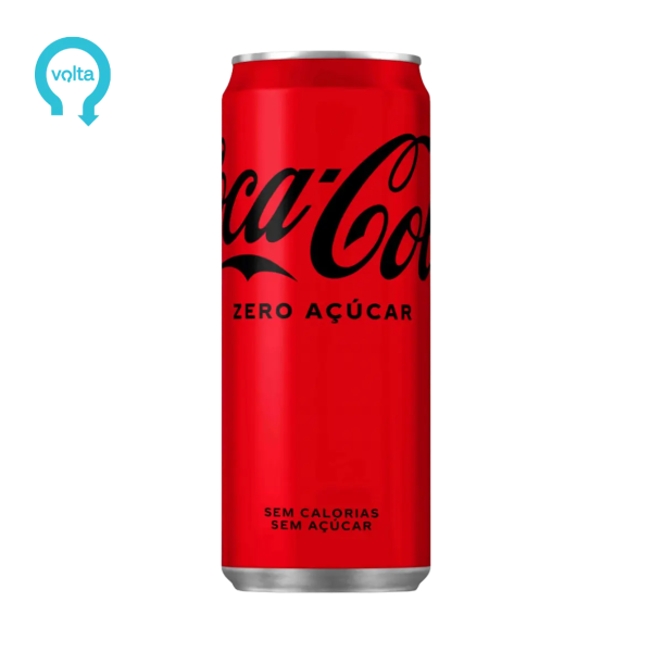 Coca Cola - Zero Lata Sleek 330 Ml