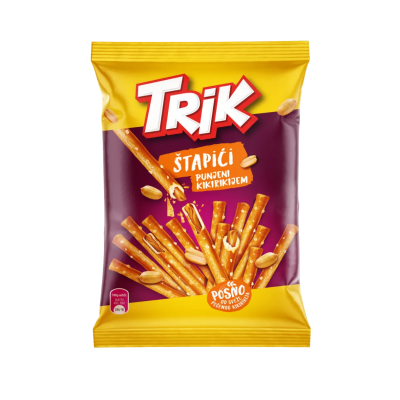 Trik - Sticks com Recheio de Amendoim 110gr
