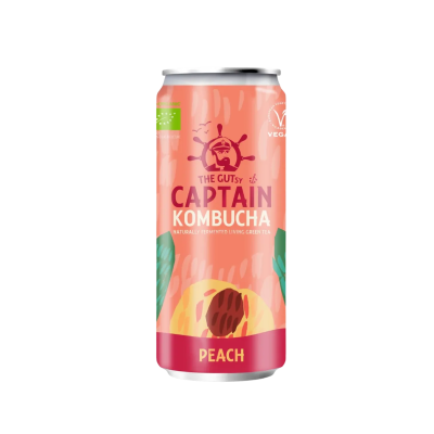 Gutsy Captain - Kombucha Pêssego 250 ml
