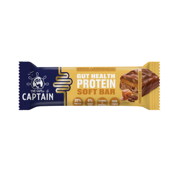 Gutsy Captain - Barra de Caramelo & Chocolate 50 g