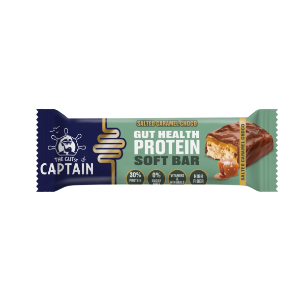 Gutsy Captain - Barra de Caramelo Salgado & Chocolate 50 g
