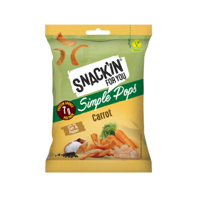 Snack'in - Simple Pops Cenoura 40g