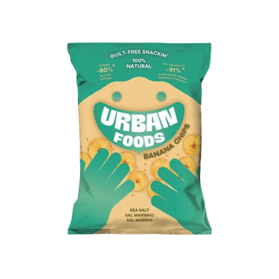 Urban Foods - Banana Chips 35 Gr