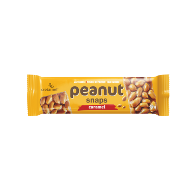 Cretamel - Barra de Amendoim Com Caramelo 40 Gr