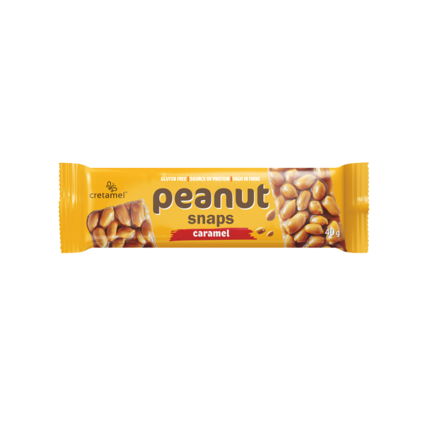 Cretamel - Barra de Amendoim Com Caramelo 40 Gr