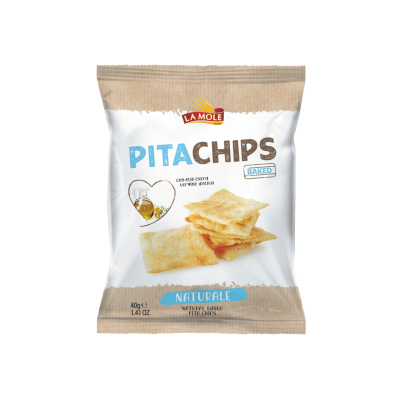LaMole - Pita Chips Natural 40 GR