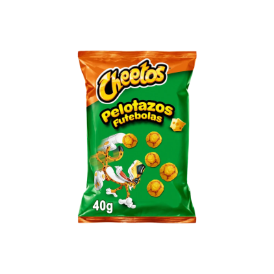 Cheetos - Snack de Milho Matutano Futebolas 40gr