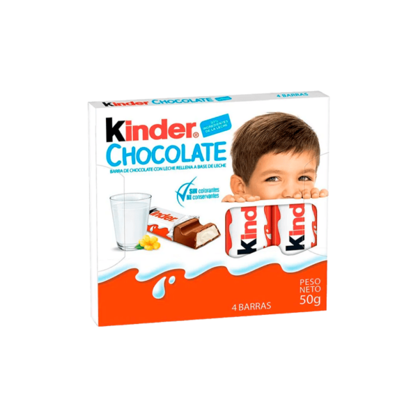 Kinder - Chocolate Barritas 50gr
