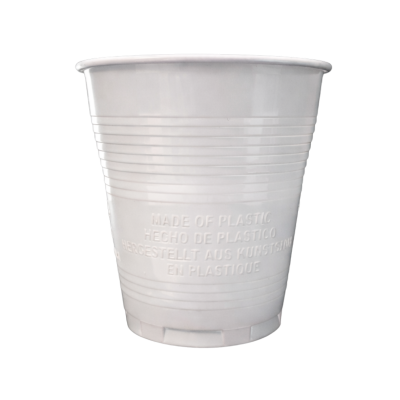 ARISTEA - Copos de Plástico Brancos 166ml