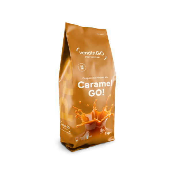 vendinGO Professional - Caramel GO! Capuccino em Pó 1 Kg