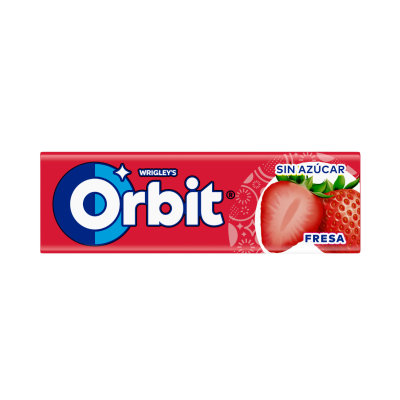 Orbit - Drageias Morango 14 g