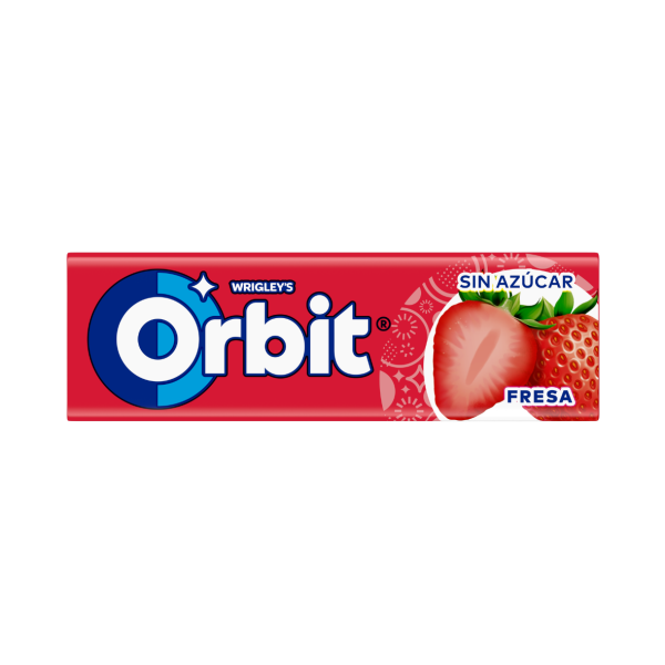 Orbit - Drageias Morango 14 g