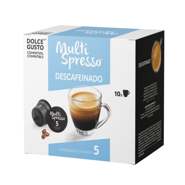 Multispresso - Cápsulas Dolce Gusto Descafeinado 10UN