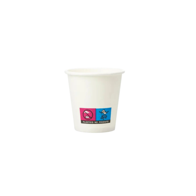 Caffier - Copos Papel Branco 3oz 4800Un